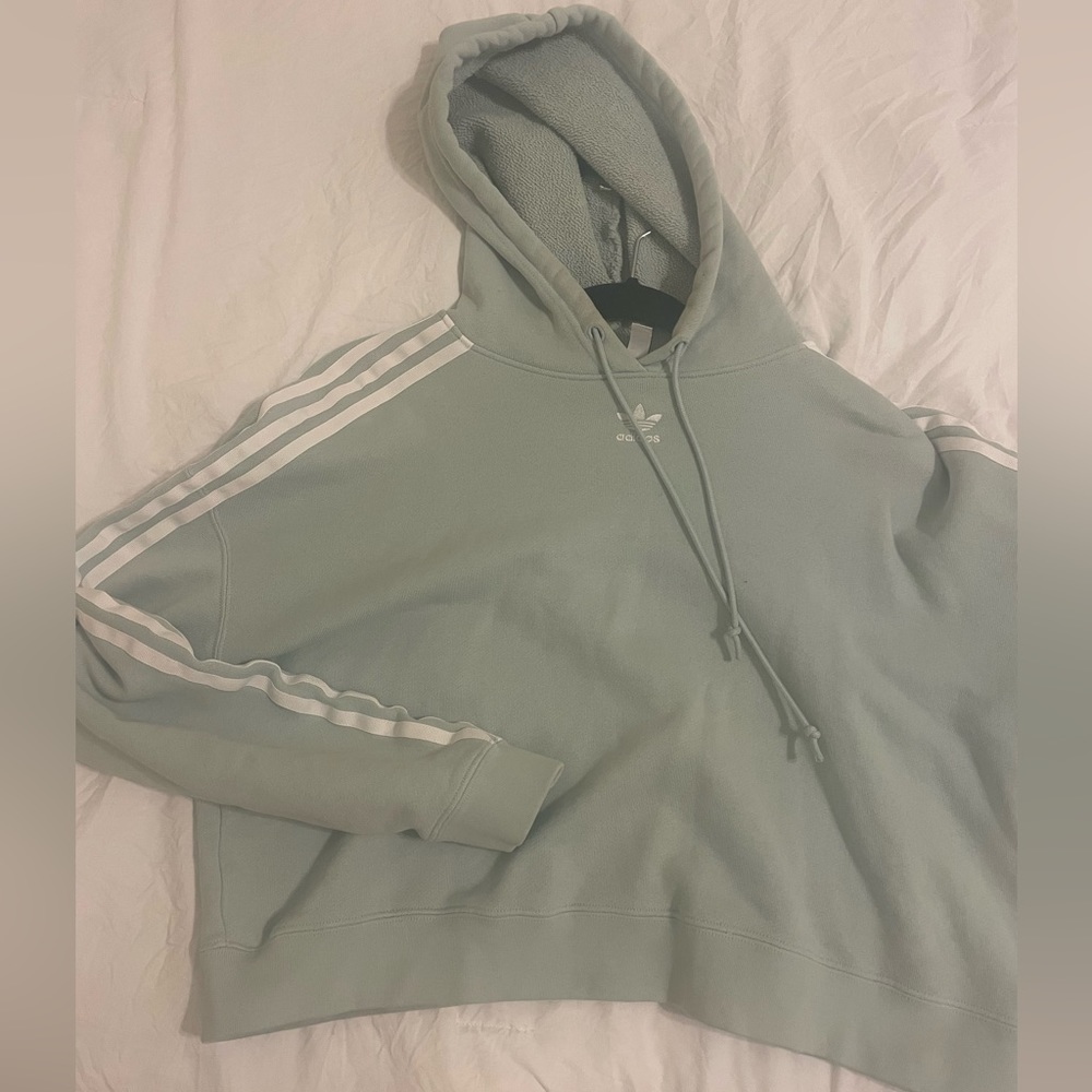 Adidas cropped hoodie